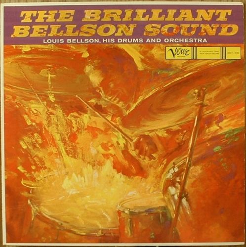 LOUIE BELLSON - The Brilliant Bellson Sound cover 