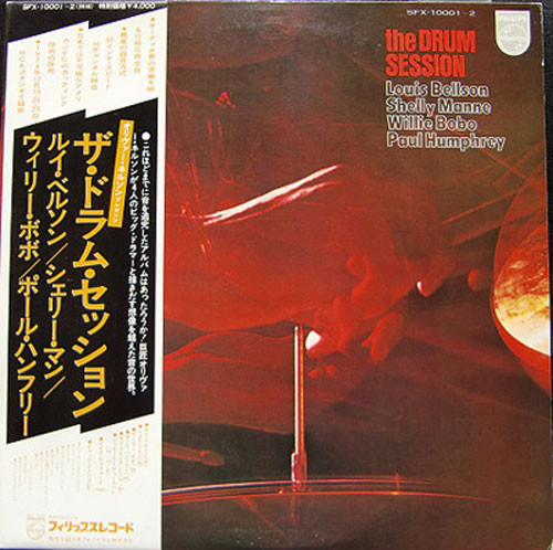 LOUIE BELLSON - The Drum Session cover 