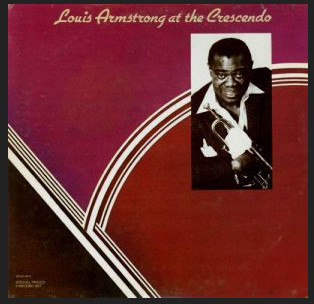 LOUIS ARMSTRONG - At The Crescendo cover 