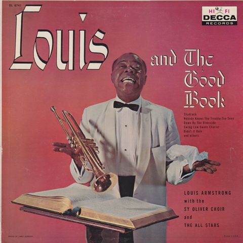 LOUIS ARMSTRONG - Louis and the Good Book cover 