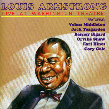LOUIS ARMSTRONG - Louis Armstrong in Concert at the Washington Theatre cover 