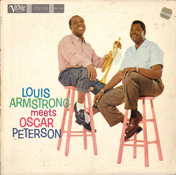 LOUIS ARMSTRONG - Louis Armstrong Meets Oscar Peterson cover 