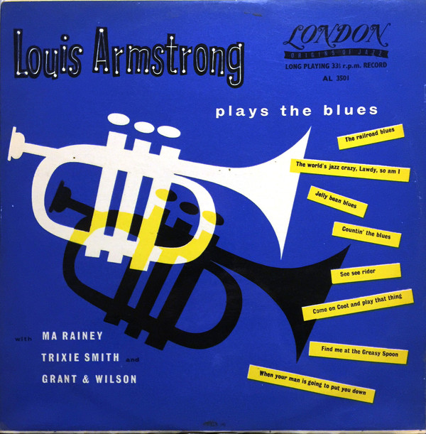 LOUIS ARMSTRONG - Plays The Blues cover 