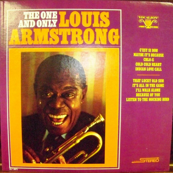 LOUIS ARMSTRONG - The One And Only cover 