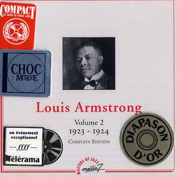LOUIS ARMSTRONG - Volume 2: 1923-1924 cover 