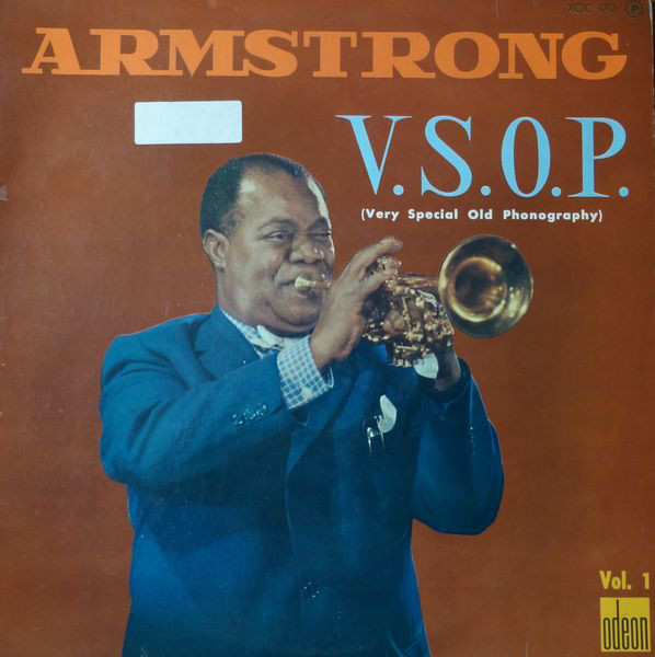 LOUIS ARMSTRONG - V.S.O.P. (Very Special Old Phonography) Vol. 1 cover 