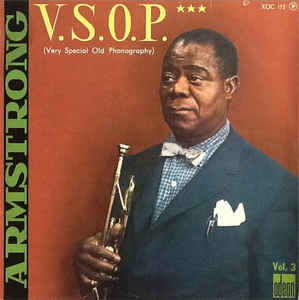 LOUIS ARMSTRONG - V.S.O.P. (Very Special Old Phonography) Vol. 3 cover 