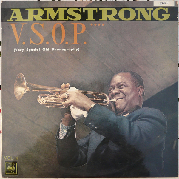 LOUIS ARMSTRONG - V.S.O.P. (Very Special Old Phonography) Vol.4 cover 