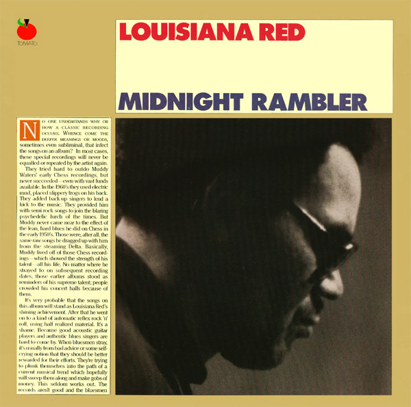LOUISIANA RED - Midnight Rambler (aka The Winter & Summer Sessions) cover 