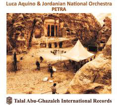 LUCA AQUINO - Luca Aquino & Jordanian National Orchestra : Petra cover 