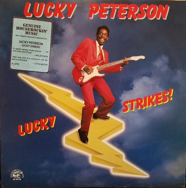 LUCKY PETERSON - Lucky Strikes cover 
