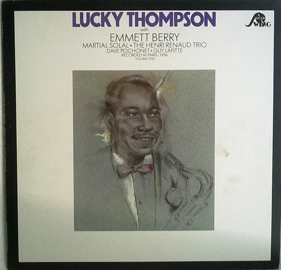 LUCKY THOMPSON - Paris 1956 Volume 1 cover 