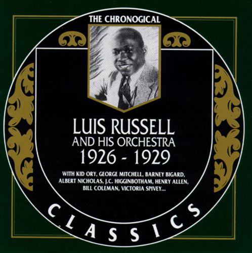 LUIS RUSSELL - 1926-1929 cover 