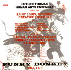 HUMAN ARTS ENSEMBLE (LUTHER THOMAS) - Funky Donkey Vols. I & II cover 