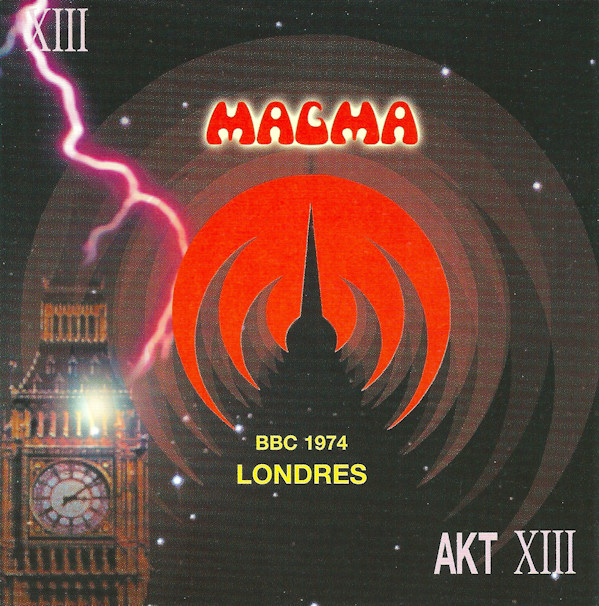 MAGMA - BBC - Radio - Londres 1974 cover 