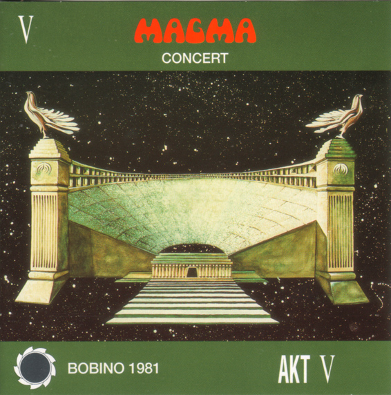 MAGMA - Bobino Concert 1981 cover 