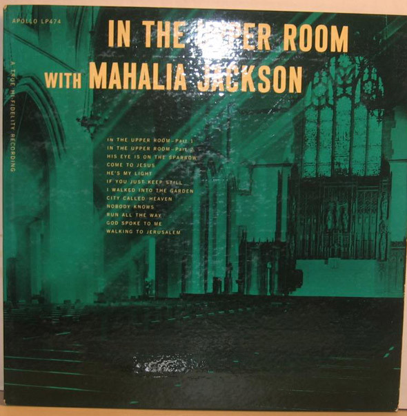 MAHALIA JACKSON - In The Upper Room With Mahalia Jackson cover 