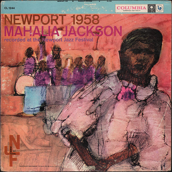 MAHALIA JACKSON - Newport 1958 cover 