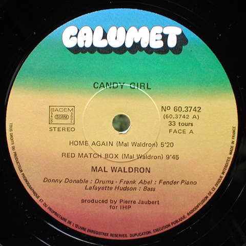 MAL WALDRON - Candy Girl cover 