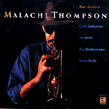 MALACHI THOMPSON - New Standards cover 