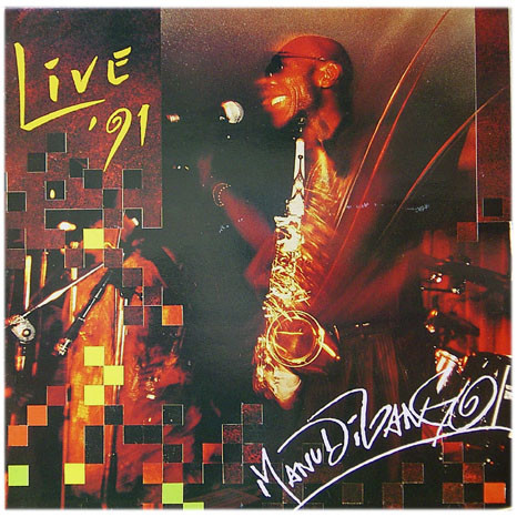 MANU DIBANGO - Live '91 cover 
