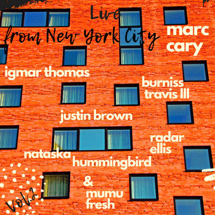 MARC CARY - Live from New York Vol. 2 cover 