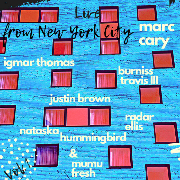 MARC CARY - Live From New York Vol​.​1 cover 