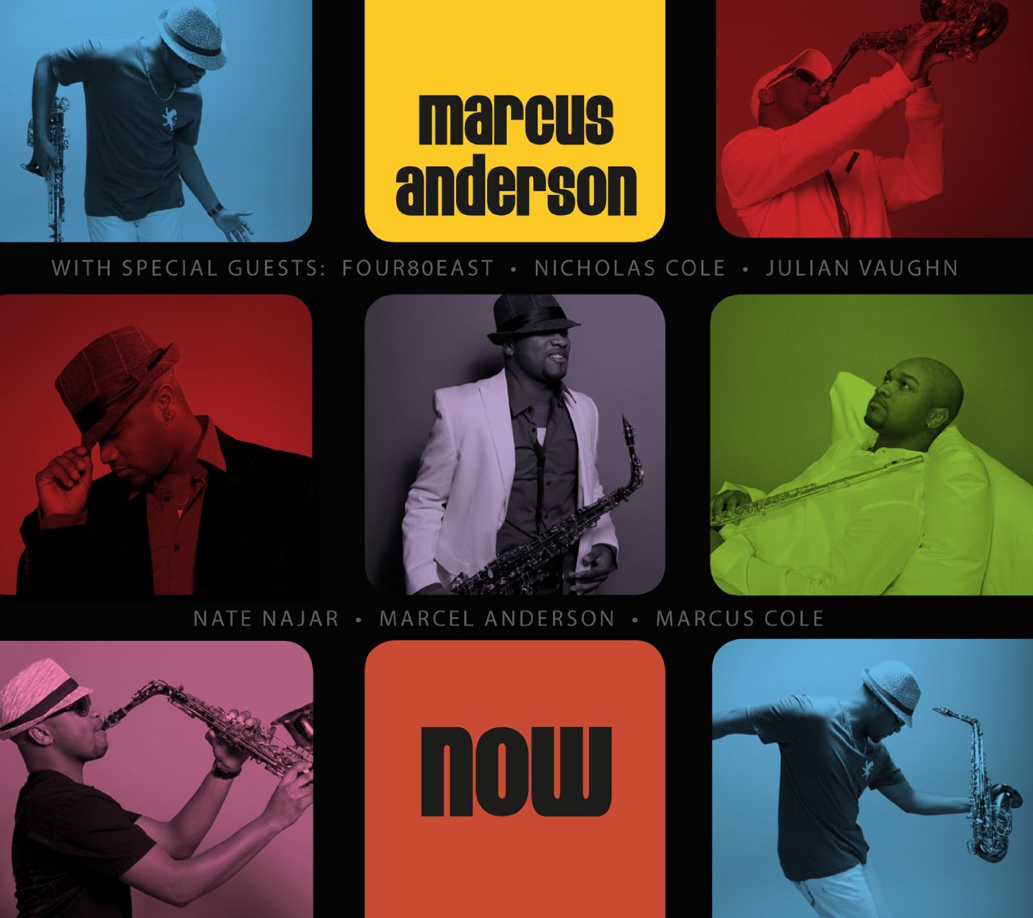 MARCUS ANDERSON - Now cover 