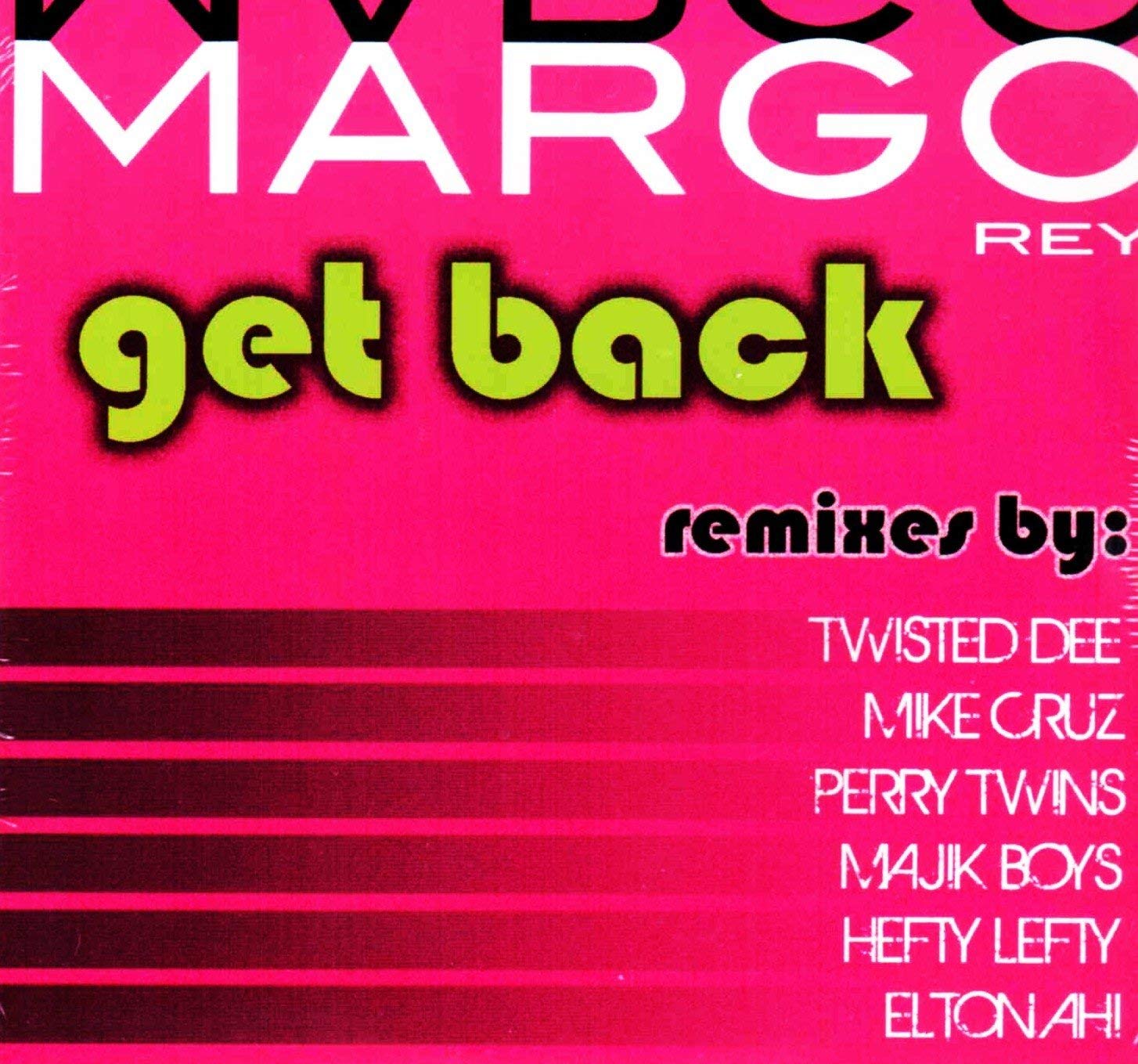MARGO REY - Get Back cover 