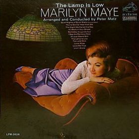 MARILYN MAYE - The Lamp Is Low cover 