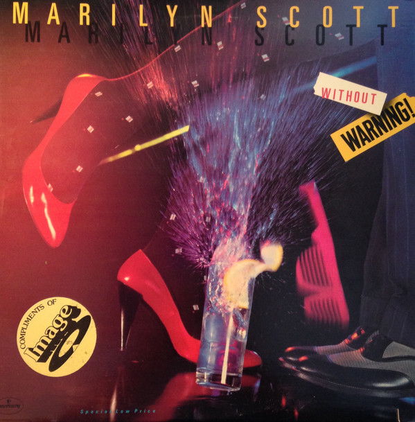 MARILYN SCOTT - Without Warning! cover 