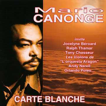 MARIO CANONGE - Carte Blanche cover 
