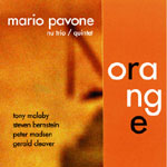 MARIO PAVONE - Orange cover 