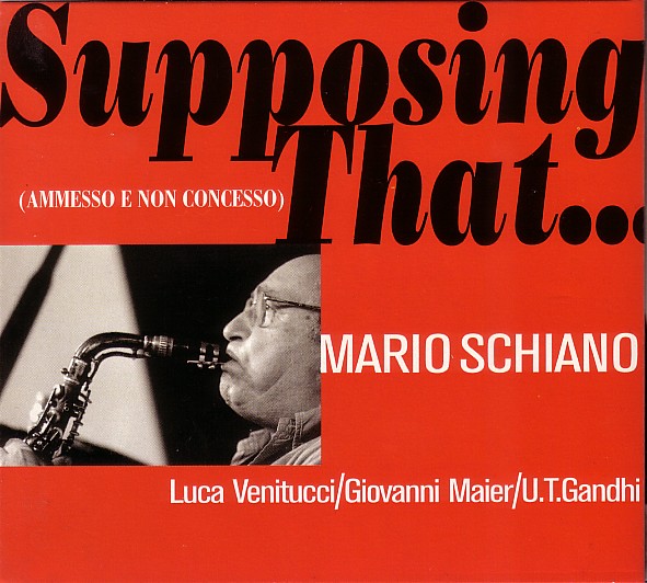MARIO SCHIANO - Supposing That... cover 