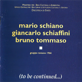 MARIO SCHIANO - (To Be Continued...) cover 