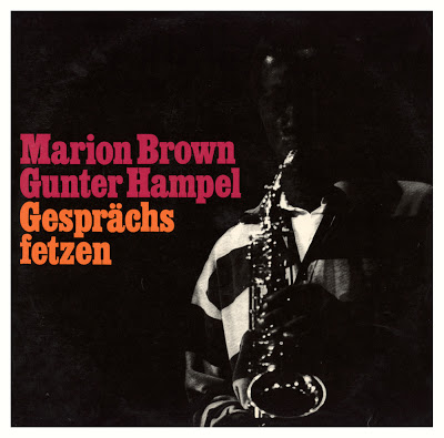 MARION BROWN - Gesprächsfetzen (with Gunter Hampel) cover 