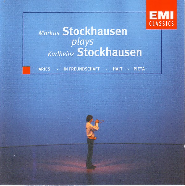 MARKUS STOCKHAUSEN - Plays Karlheinz Stockhausen cover 