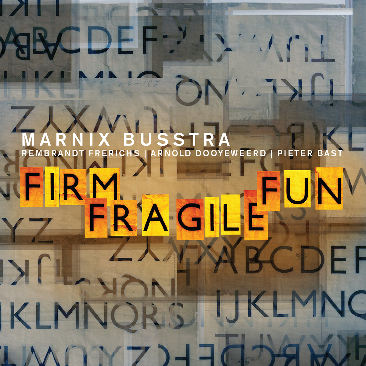 MARNIX BUSSTRA - Firm Fragile Fun cover 