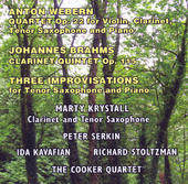 MARTY KRYSTALL - Anton Webern / Johannes Brahms / Three Improvisations cover 