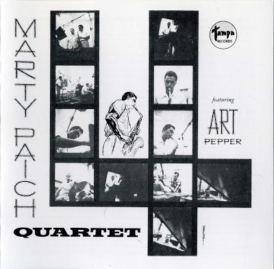 MARTY PAICH - Marty Paich Quartet Featuring Art Pepper cover 
