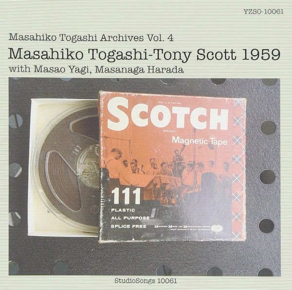 MASAHIKO TOGASHI - Masahiko Togashi - Tony Scott 1959 cover 