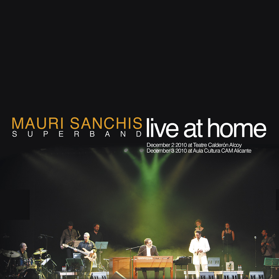 MAURI SANCHIS - Live At Home cover 