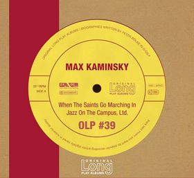 MAX KAMINSKY - When the Saints Go Marching In/Jazz on the Campus Ltd - Original Long Play Albums #39 cover 