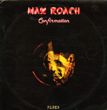 MAX ROACH - Confirmation cover 