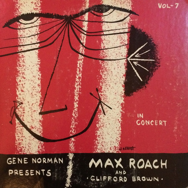 MAX ROACH - Gene Norman Presents Max Roach And Clifford Brown : In Concert (aka  In Concert Vol 2) cover 