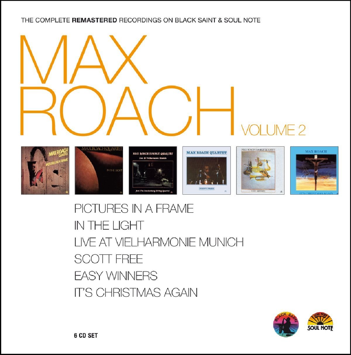 MAX ROACH - The Complete Remastered Recordings Vol.2 cover 