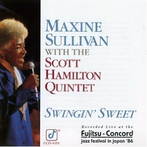 MAXINE SULLIVAN - Swingin' Sweet cover 