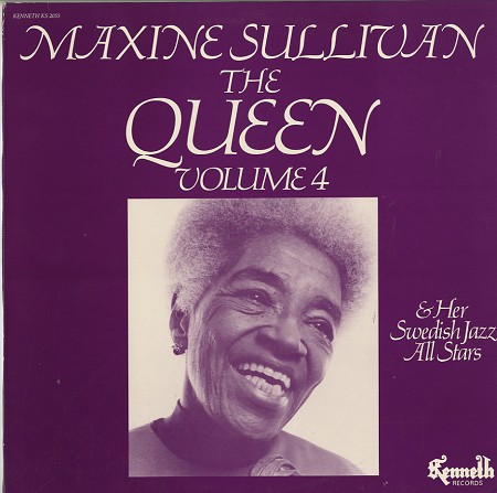 MAXINE SULLIVAN - The Queen Volume 4 cover 