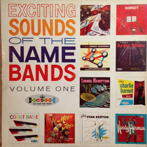 MAXWELL DAVIS - Exciting Sounds Of The Name Big Bands Volume One cover 