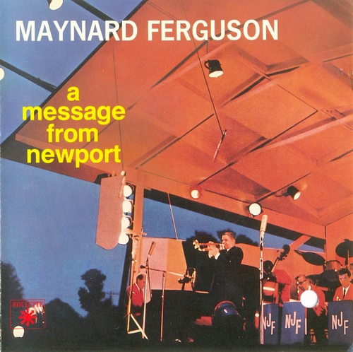 MAYNARD FERGUSON - A Message From Newport cover 